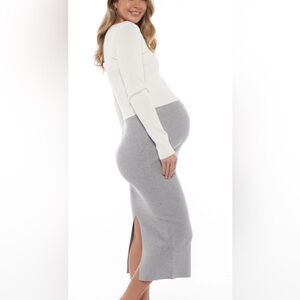 1965 the Label Maxi Maternity Skirt